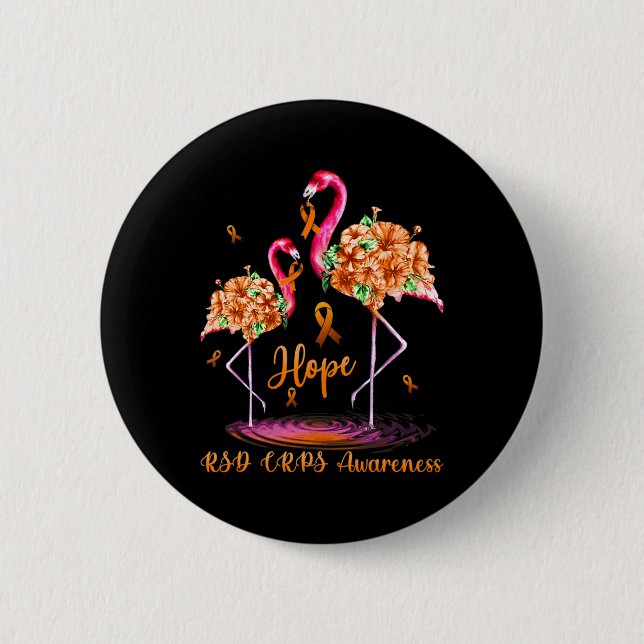 Flamingo Rsd Crps Awareness 1 Knapp (Framsida)
