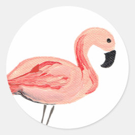 Flamingo Runt Klistermärke