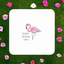 Flamingo Sängkammarbrudtärna Flockning Stamm