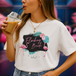 Flamingo Sängkammarweekend Flockande Brud V2 ID930 T Shirt