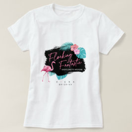 Flamingo Sänglingshelg Flocking Fantastisk V2 ID93 T Shirt