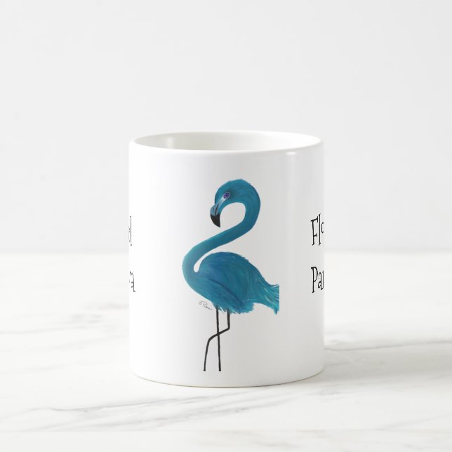Flamingo - Sanibel ö och Captiva Florida Kaffemugg (Center)