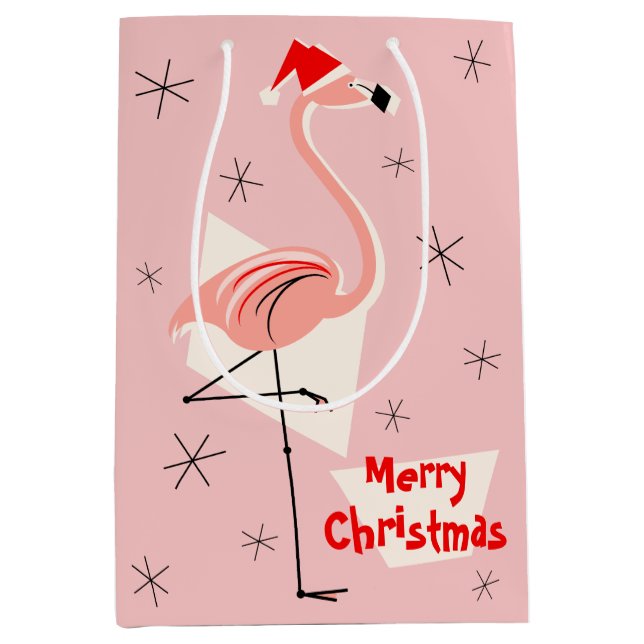 Flamingo Santa Rosa God jul medium (Framsidan)