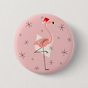 Flamingo Santa Rosa-knapp runda Knapp