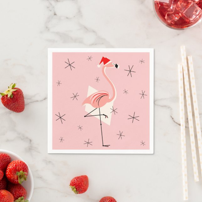 Flamingo Santa Rosa papper napkin Pappersservett (Insitu)