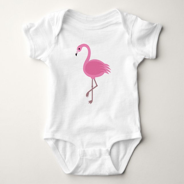 Flamingo Shirt Tee Shirt (Framsida)