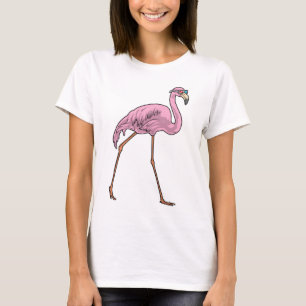 Flamingo solglasögon t shirt