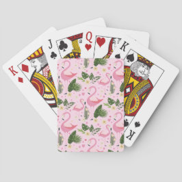 Flamingo Sommar Kollektion En Design 8 Casinokort