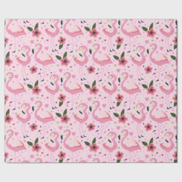 Flamingo Sommar Kollektion En Design 9 Presentpapper