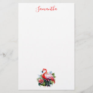 Flamingo Stationery Brevpapper