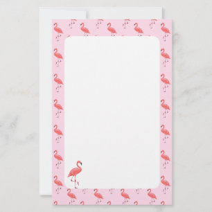 Flamingo Stationery Papper