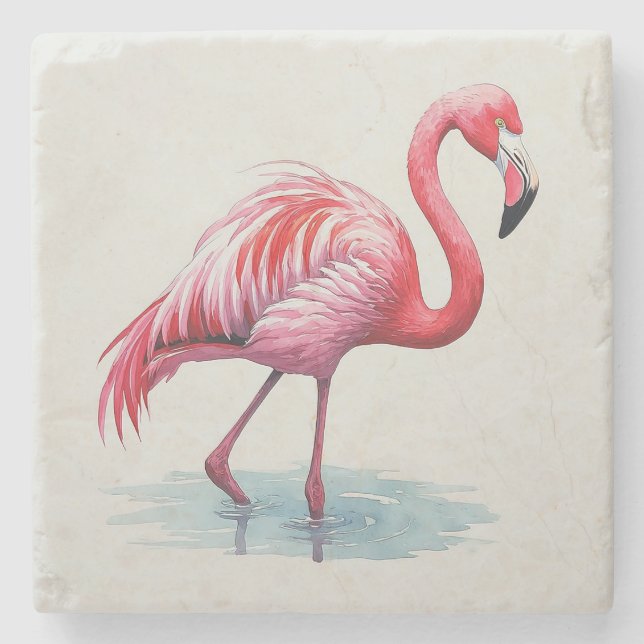 Flamingo Stenunderlägg (Framsidan)