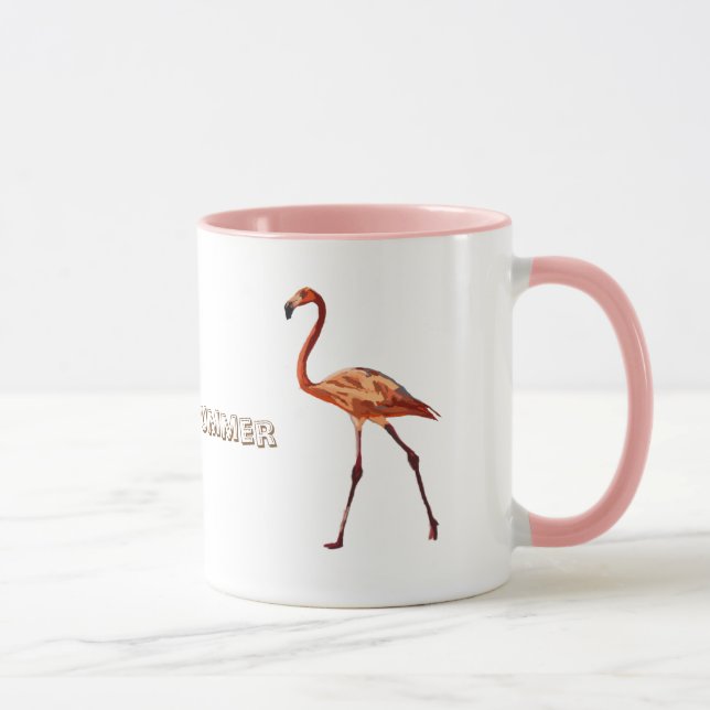 Flamingo Summer Mood Ringer Combo Mugg144 Mugg (Höger)