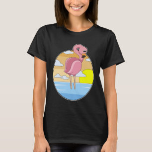 Flamingo Sunset T Shirt