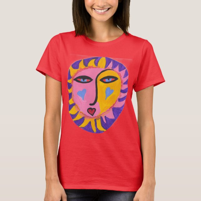Flamingo Sunset Tee (Framsida)