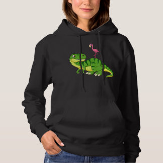 Flamingo T-Rex Dinosaur T Shirt