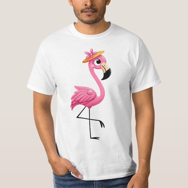 Flamingo T Shirt (Framsida)
