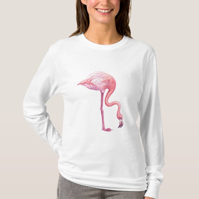 Flamingo T Shirt (Framsida)