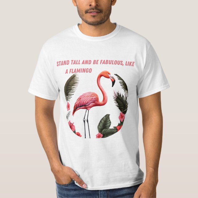 FLAMINGO T SHIRT (Framsida)