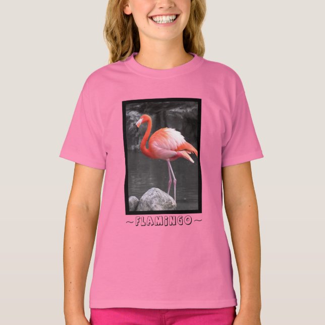 Flamingo T Shirt (Framsida)