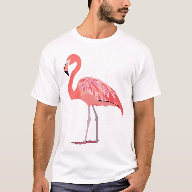 Flamingo T Shirt (Framsida)
