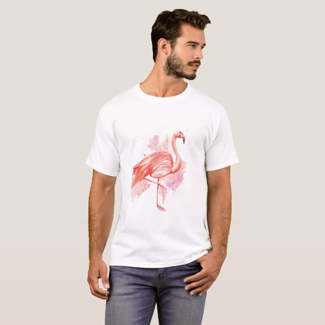 Flamingo T-shirt (Hel framsida)