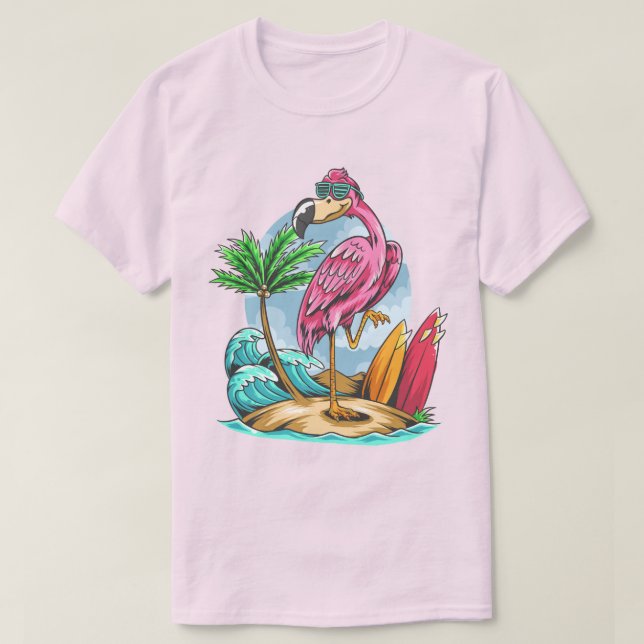 Flamingo T-Shirt (Design framsida)