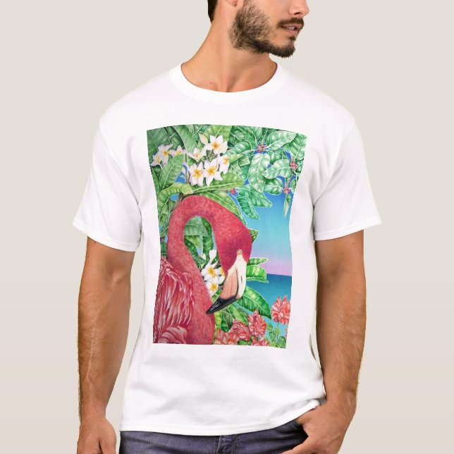 Flamingo T Shirt (Framsida)