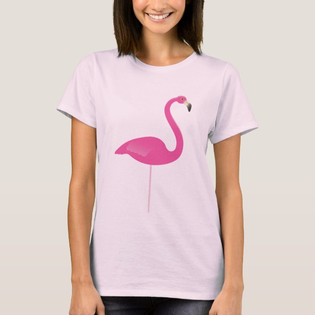 Flamingo T Shirt (Framsida)
