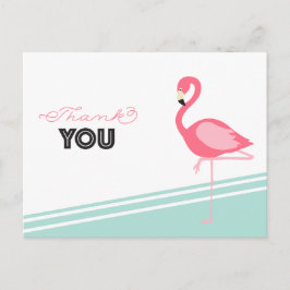 Flamingo Tack vykort