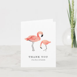 Flamingo - tackkort