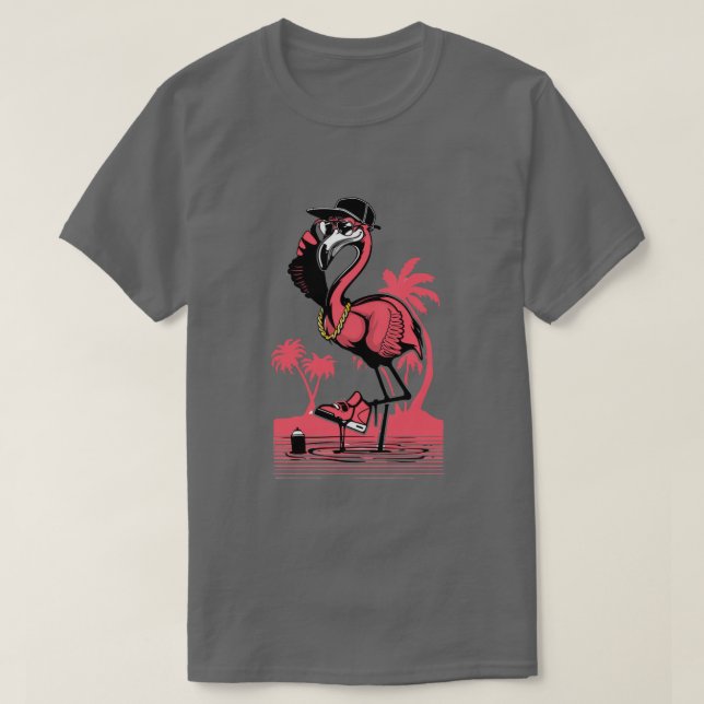 Flamingo Tee Shirt (Design framsida)