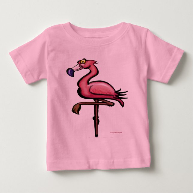 Flamingo Tee Shirt (Framsida)