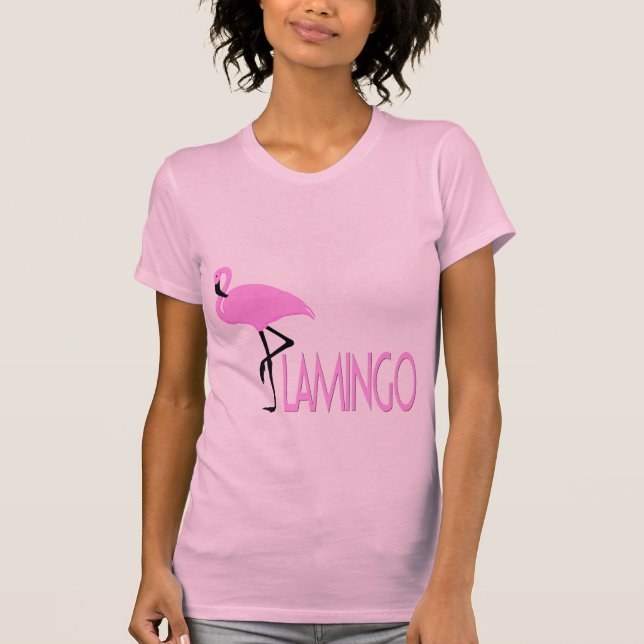 Flamingo Tee Shirt (Framsida)