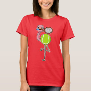 Flamingo Tennis Tennis boll T Shirt