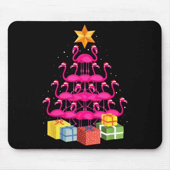 Flamingo Tree Funny Ugly Christmas  Musmatta (Framsidan)