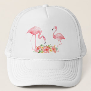 Flamingo Tropical Baseball Cap Keps