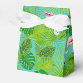Flamingo tropical handflatan Gift Box Presentaskar