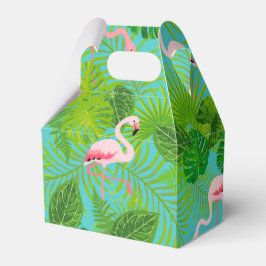 Flamingo tropical handflatan Gift Box Presentaskar