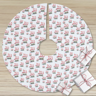 Flamingo Tropical Jul Julgransmatta Borstad Polyester