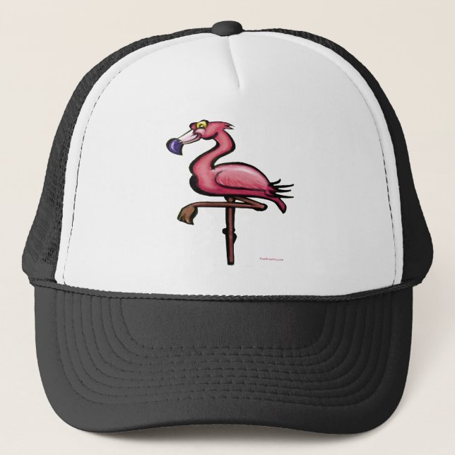 Flamingo Truckerkeps (Framsida)