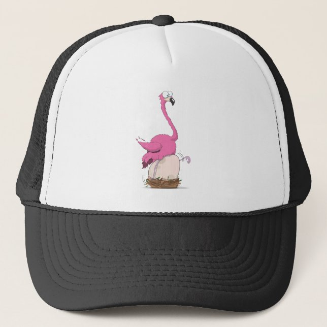 Flamingo Truckerkeps (Framsida)