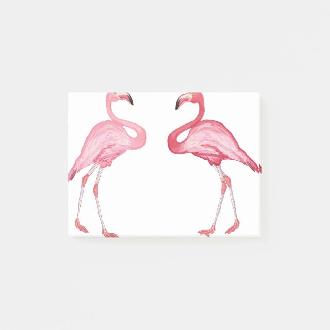 Flamingo två post-it block (Framsida)