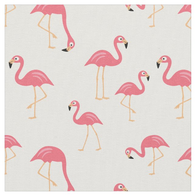 Flamingo Tyg (Närbild)