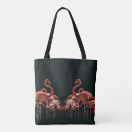 flamingo tygkasse
