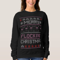 Flamingo Ugly Sweater Julafton