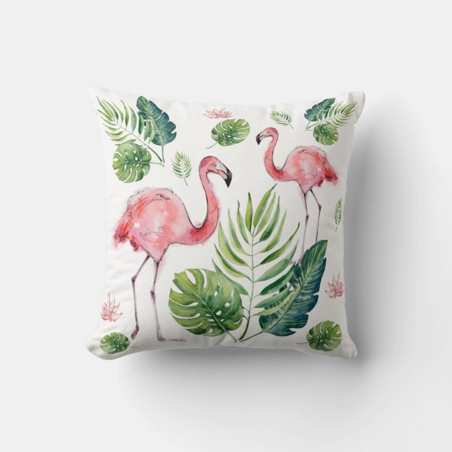 Flamingo, vacker Rosa Kudde (Framsida)