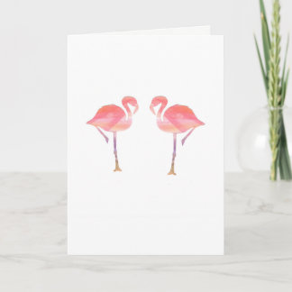 Flamingo Valentiness Card Helgkort