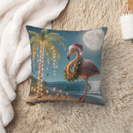 Flamingo VID Julkrans Kudde
