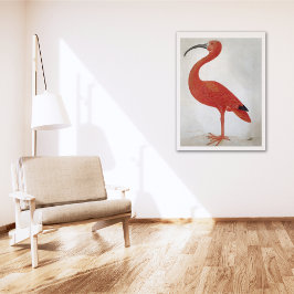 Flamingo - Vintage Fine Art Poster